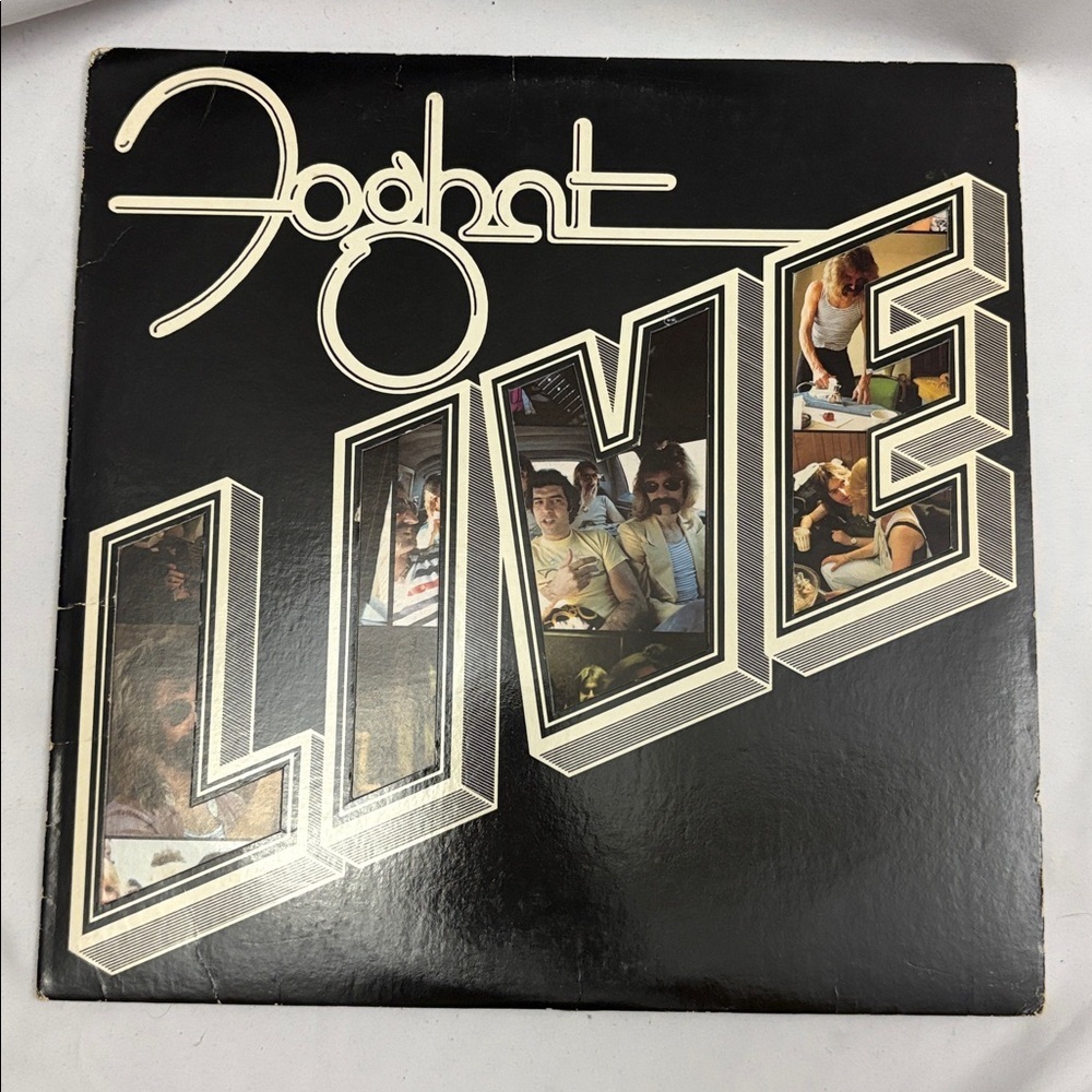 Foghat Live Vinyl Record 1977 LP